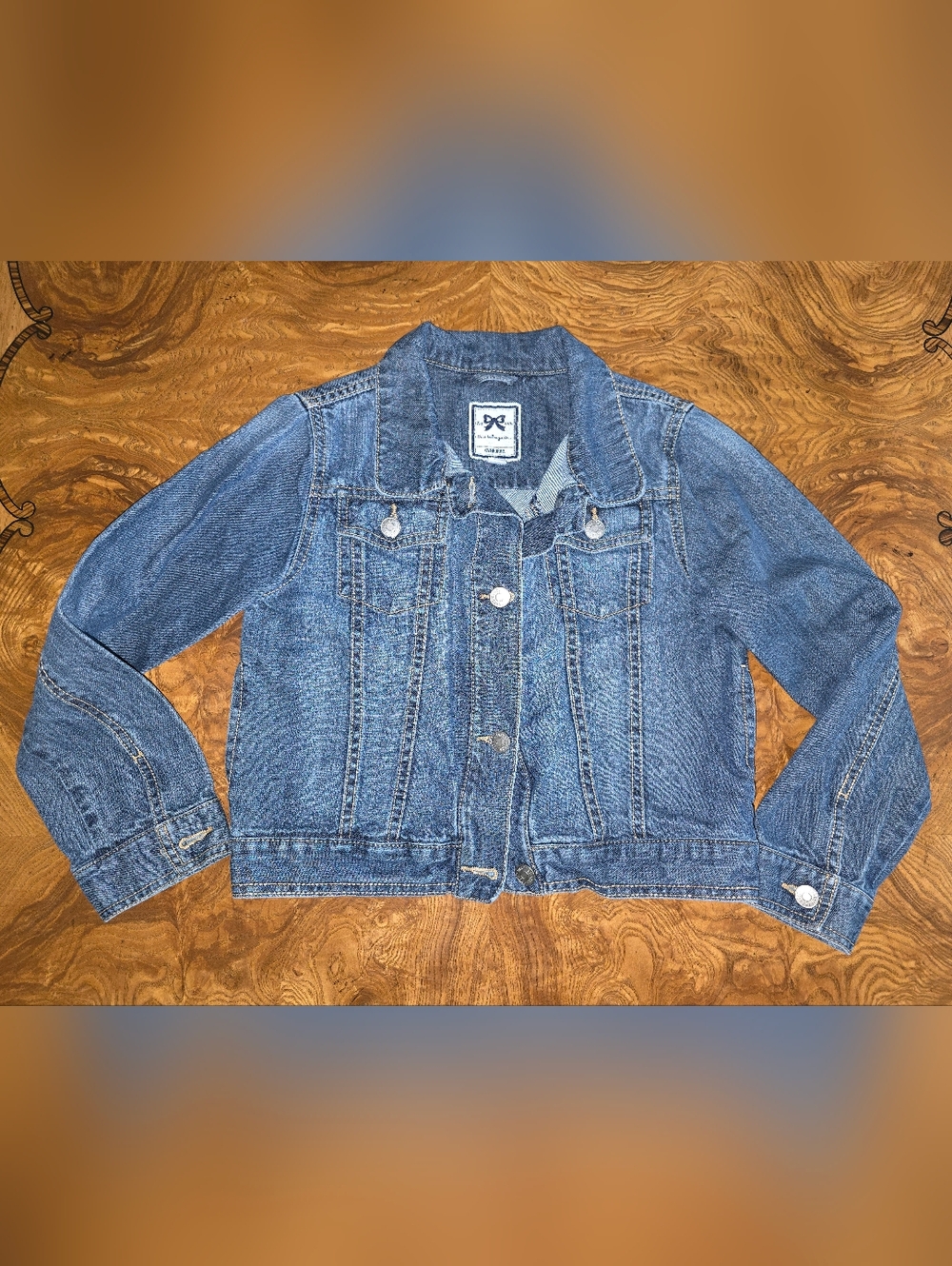 Gymboree Girls Blue Denim Jean Jacket Size L (10-12)